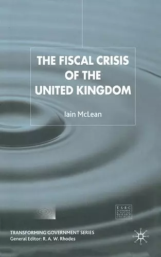 The Fiscal Crisis of the United Kingdom cover