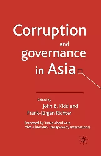 Corruption and governance in Asia cover