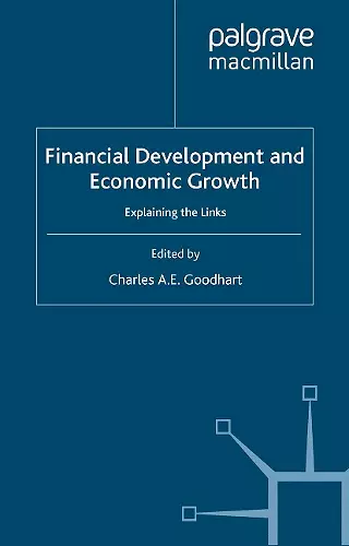 Financial Development and Economic Growth cover