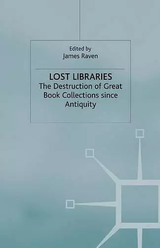Lost Libraries cover