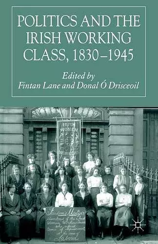 Politics and the Irish Working Class, 1830–1945 cover