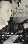 Studies in Modern Childhood cover