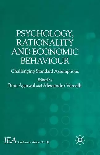 Psychology, Rationality and Economic Behaviour cover