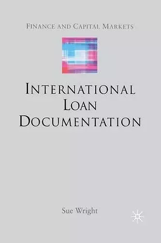 International Loan Documentation cover
