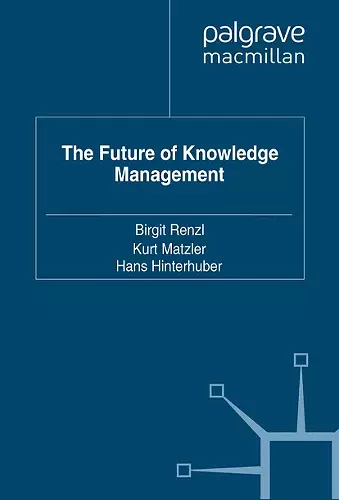 The Future of Knowledge Management cover