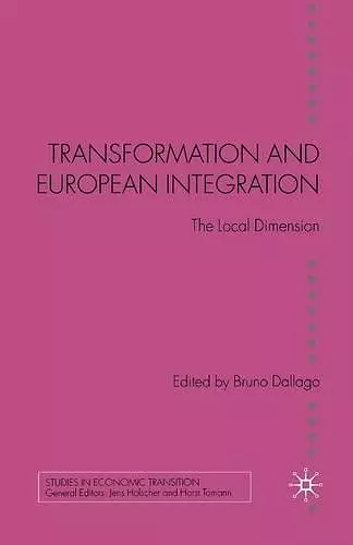 Transformation and European Integration cover