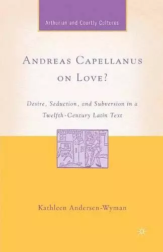 Andreas Capellanus on Love? cover