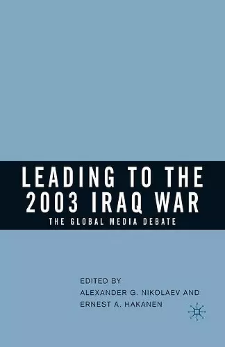 Leading to the 2003 Iraq War cover