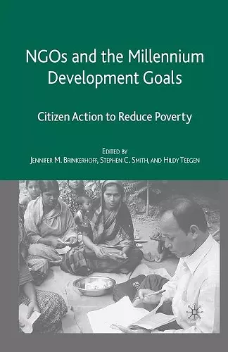 NGOs and the Millennium Development Goals cover