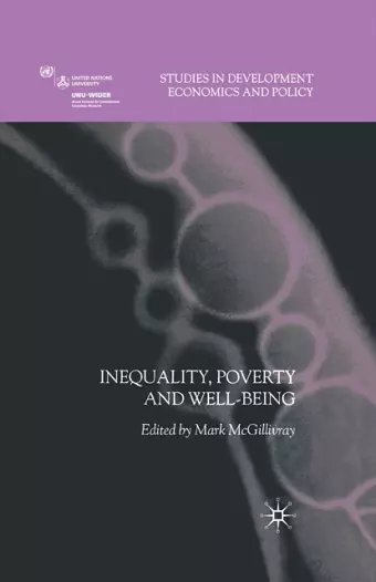 Inequality, Poverty and Well-being cover