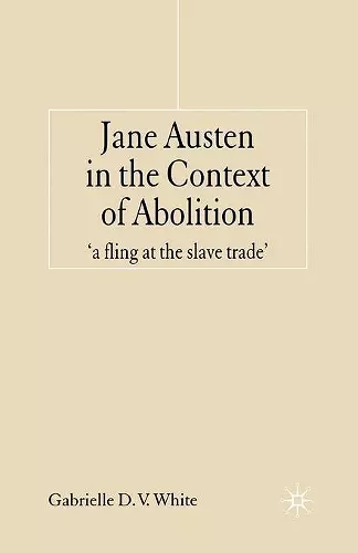 Jane Austen in the Context of Abolition cover