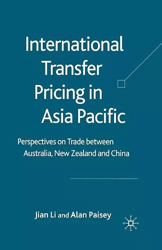 International Transfer Pricing in Asia Pacific cover