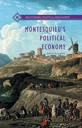 Montesquieu’s Political Economy cover