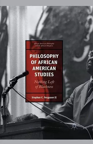 Philosophy of African American Studies cover