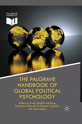 The Palgrave Handbook of Global Political Psychology cover