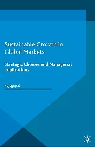 Sustainable Growth in Global Markets cover