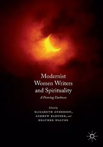 Modernist Women Writers and Spirituality cover