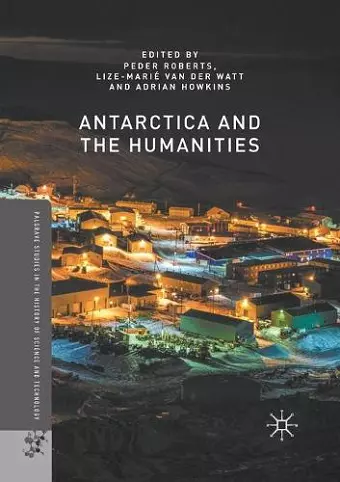 Antarctica and the Humanities cover