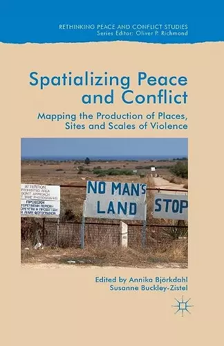 Spatialising Peace and Conflict cover