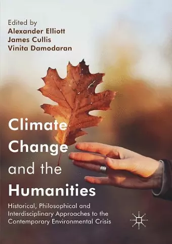 Climate Change and the Humanities cover