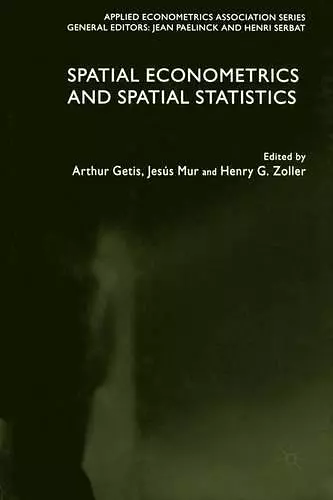 Spatial Econometrics and Spatial Statistics cover