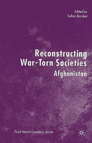 Reconstructing War-Torn Societies cover