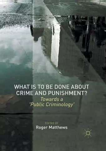 What is to Be Done About Crime and Punishment? cover