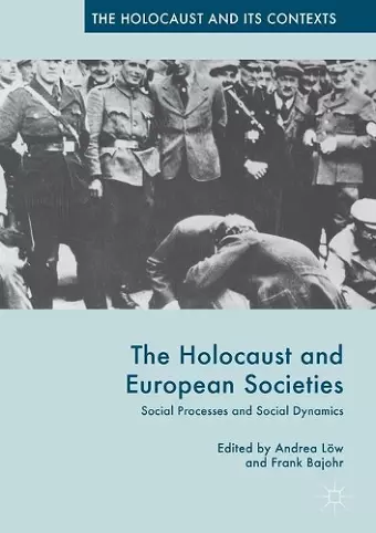 The Holocaust and European Societies cover