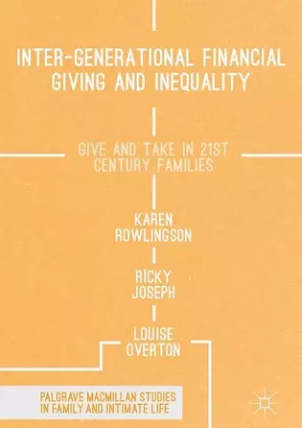 Inter-generational Financial Giving and Inequality cover