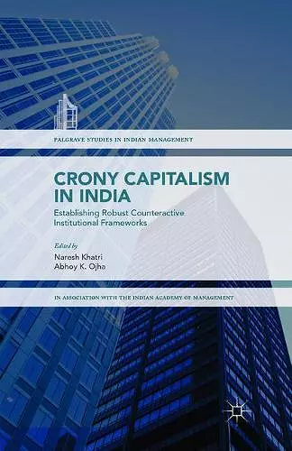 Crony Capitalism in India cover