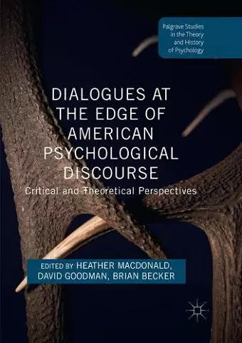 Dialogues at the Edge of American Psychological Discourse cover