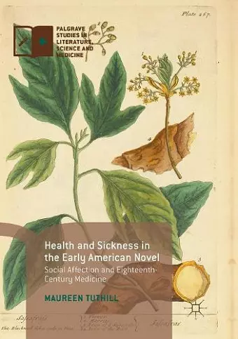Health and Sickness in the Early American Novel cover