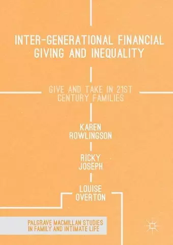Inter-generational Financial Giving and Inequality cover