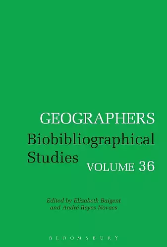 Geographers cover
