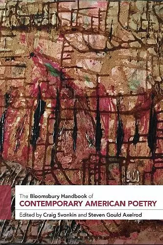 The Bloomsbury Handbook of Contemporary American Poetry cover