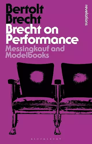 Brecht on Performance cover