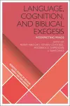 Language, Cognition, and Biblical Exegesis cover