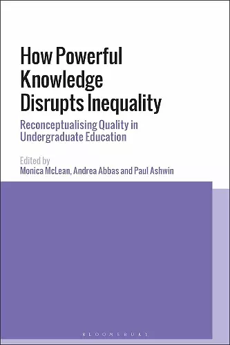 How Powerful Knowledge Disrupts Inequality cover
