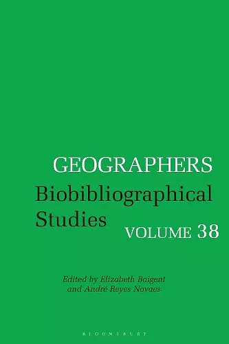 Geographers cover