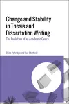 Change and Stability in Thesis and Dissertation Writing cover