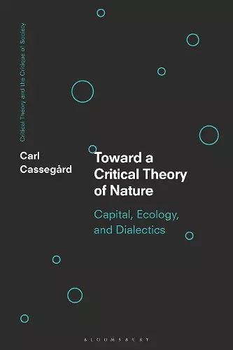 Toward a Critical Theory of Nature cover