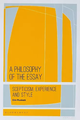 A Philosophy of the Essay cover