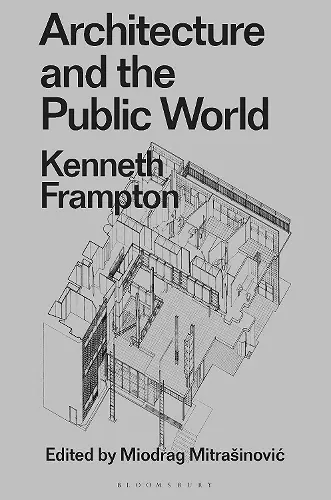 Architecture and the Public World cover