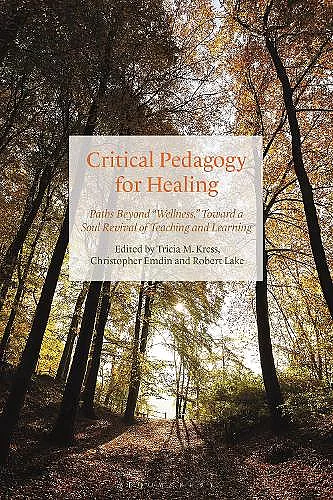 Critical Pedagogy for Healing cover