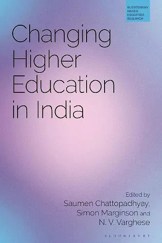 Changing Higher Education in India cover