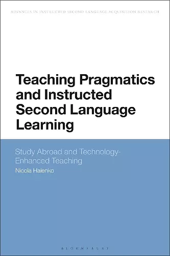 Teaching Pragmatics and Instructed Second Language Learning cover