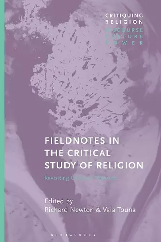Fieldnotes in the Critical Study of Religion cover