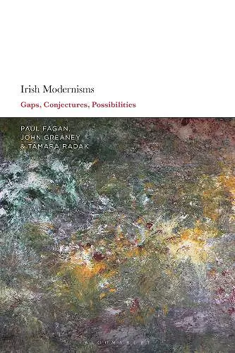 Irish Modernisms cover