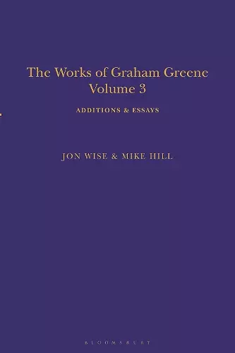 The Works of Graham Greene, Volume 3 cover