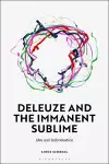 Deleuze and the Immanent Sublime cover